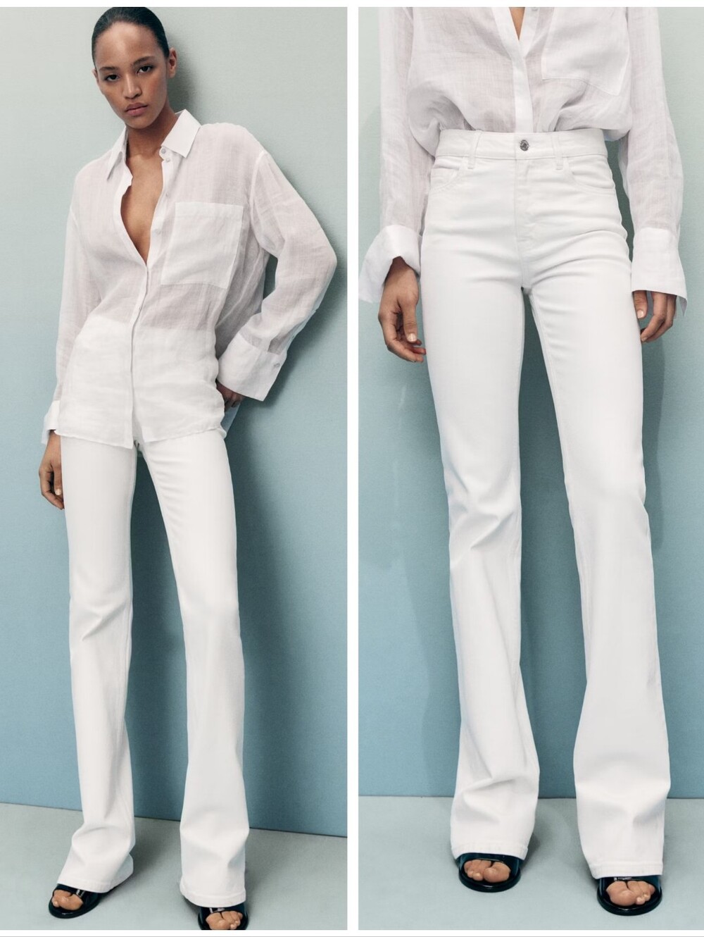 MANGO Flare Jeans